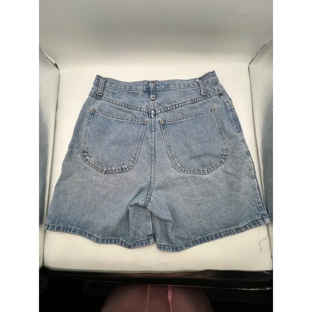 Vintage Arizona Jean Co‎ High Rise Denim Mom Shorts USA Made 11